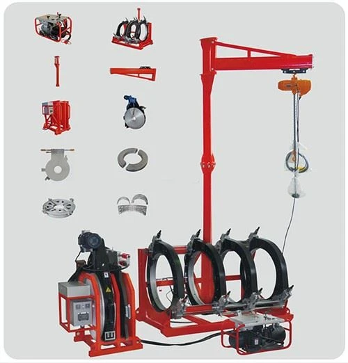 HDPE 뜨거운 녹는 엉덩이 용접 기계
