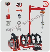 HDPE 파이프 뜨거운 녹는 엉덩이 용접 기계